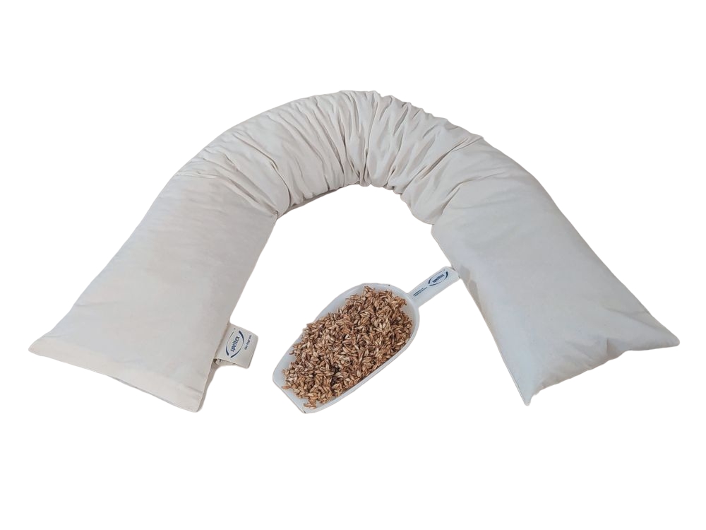 Speltex Bio-Stillkissen 170 x 28 cm - Dinkelspelzen mit Kautschuk