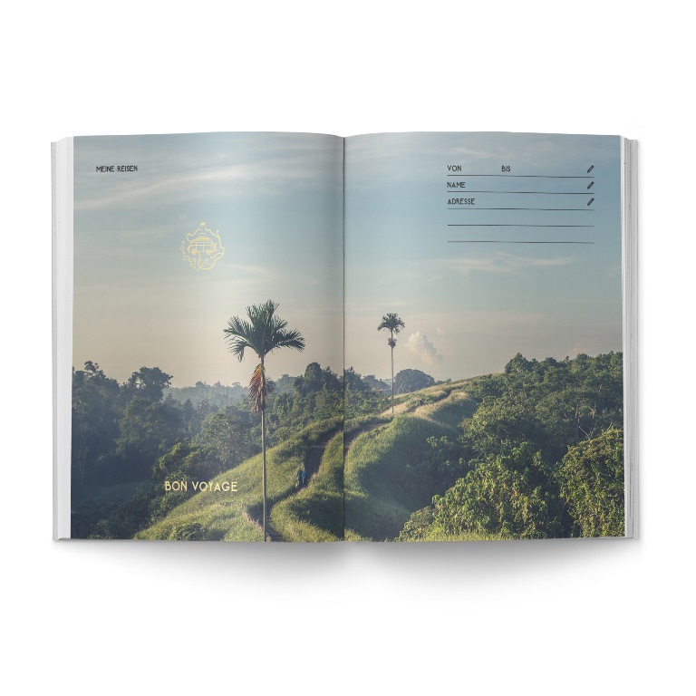 Analog Living Reisebuch "Bon Voyage"