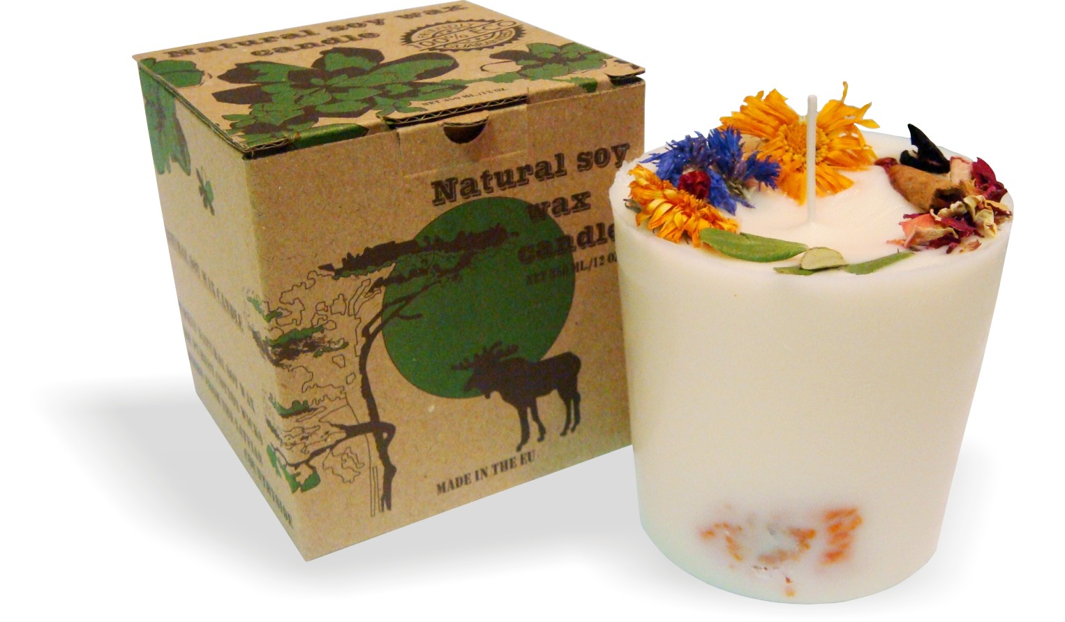 GARTDA Sojawachs-Duftkerze "Vanille" (350 ml)