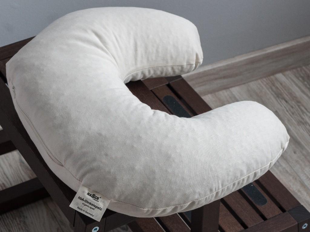 Speltex Bio Nackenhörnchen 38 x 35 cm - Seegras mit  Kautschuk