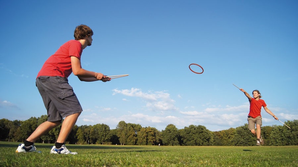TicToys Tualoop das Outdoor Ringwurfspiel