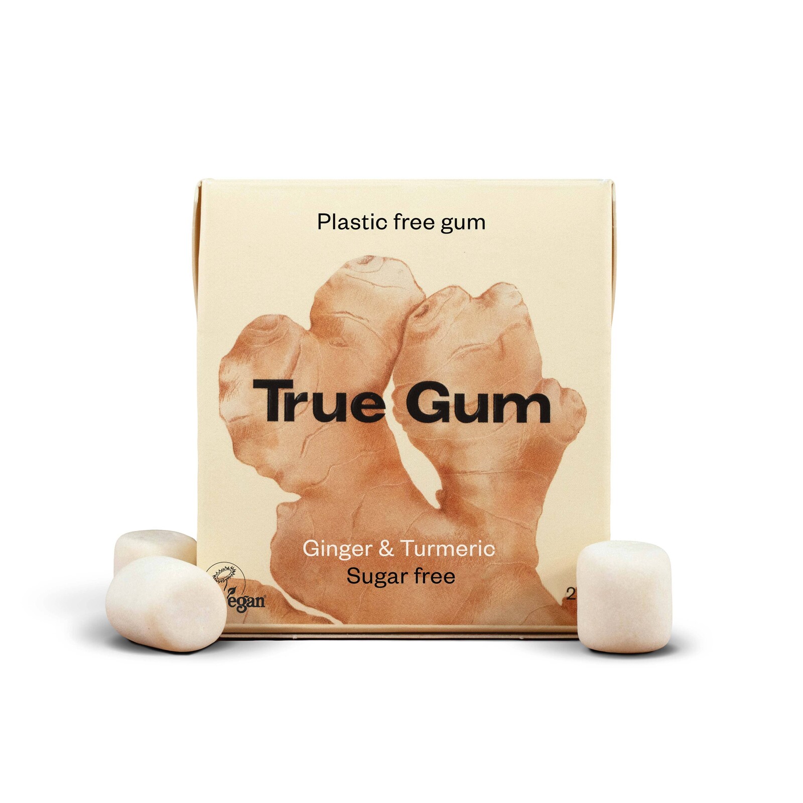 True Gum, Ingwer Kurkuma, 20g