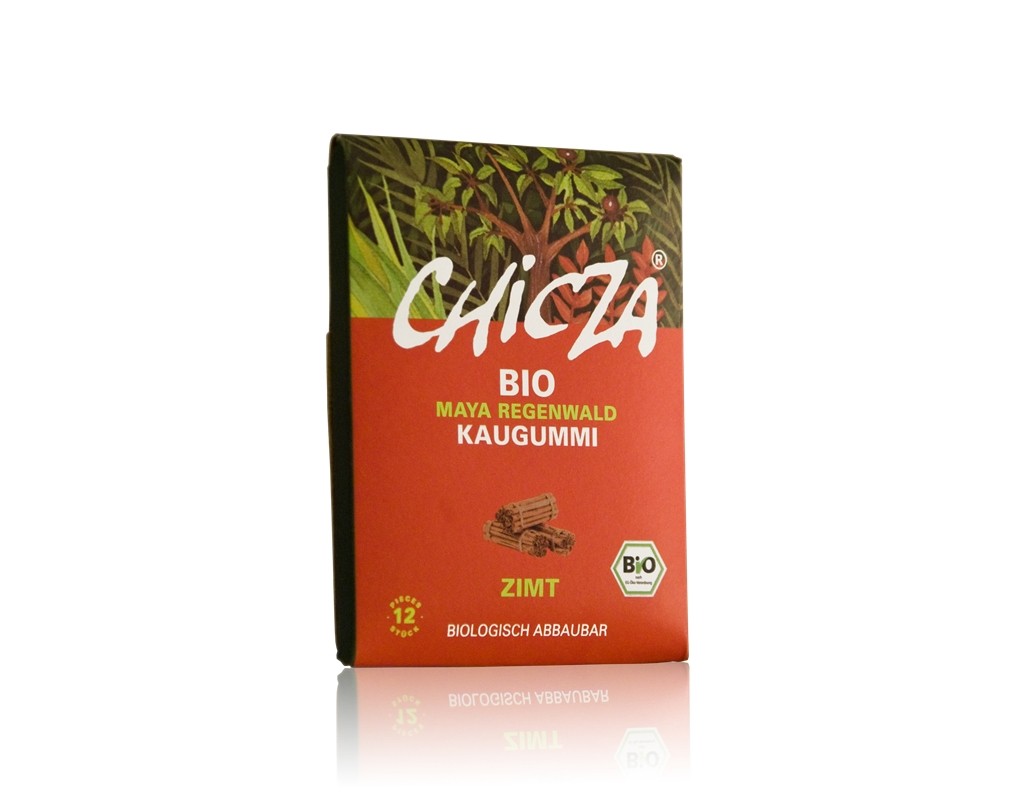 Chicza Bio Kaugummi mit Zimtgeschmack