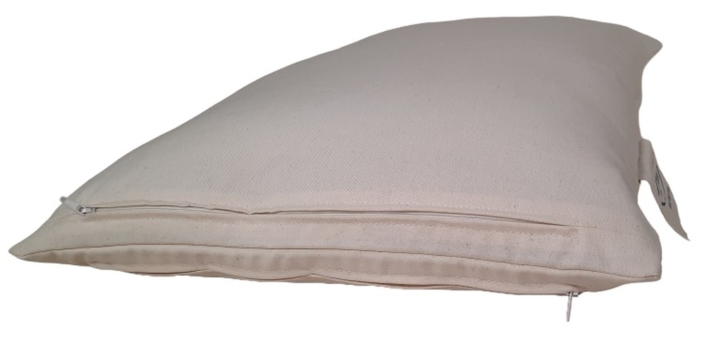 Speltex Bio Kombikissen 60x40 cm -- Wollkügelchen (kbT) und Hirseschalen mit Kautschuk 