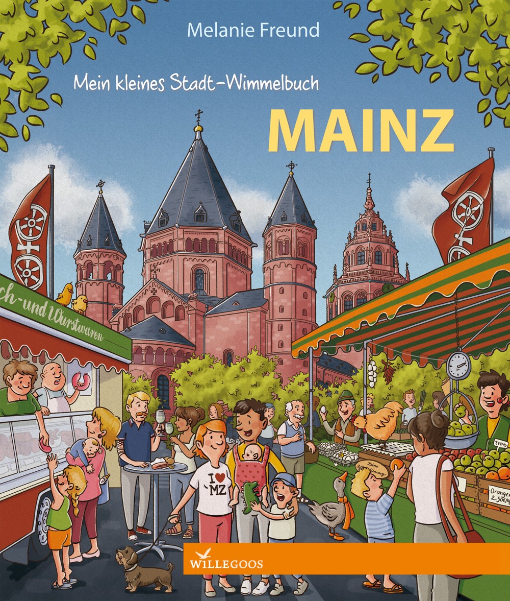 Mein kleines Stadt-Wimmelbuch "Mainz"