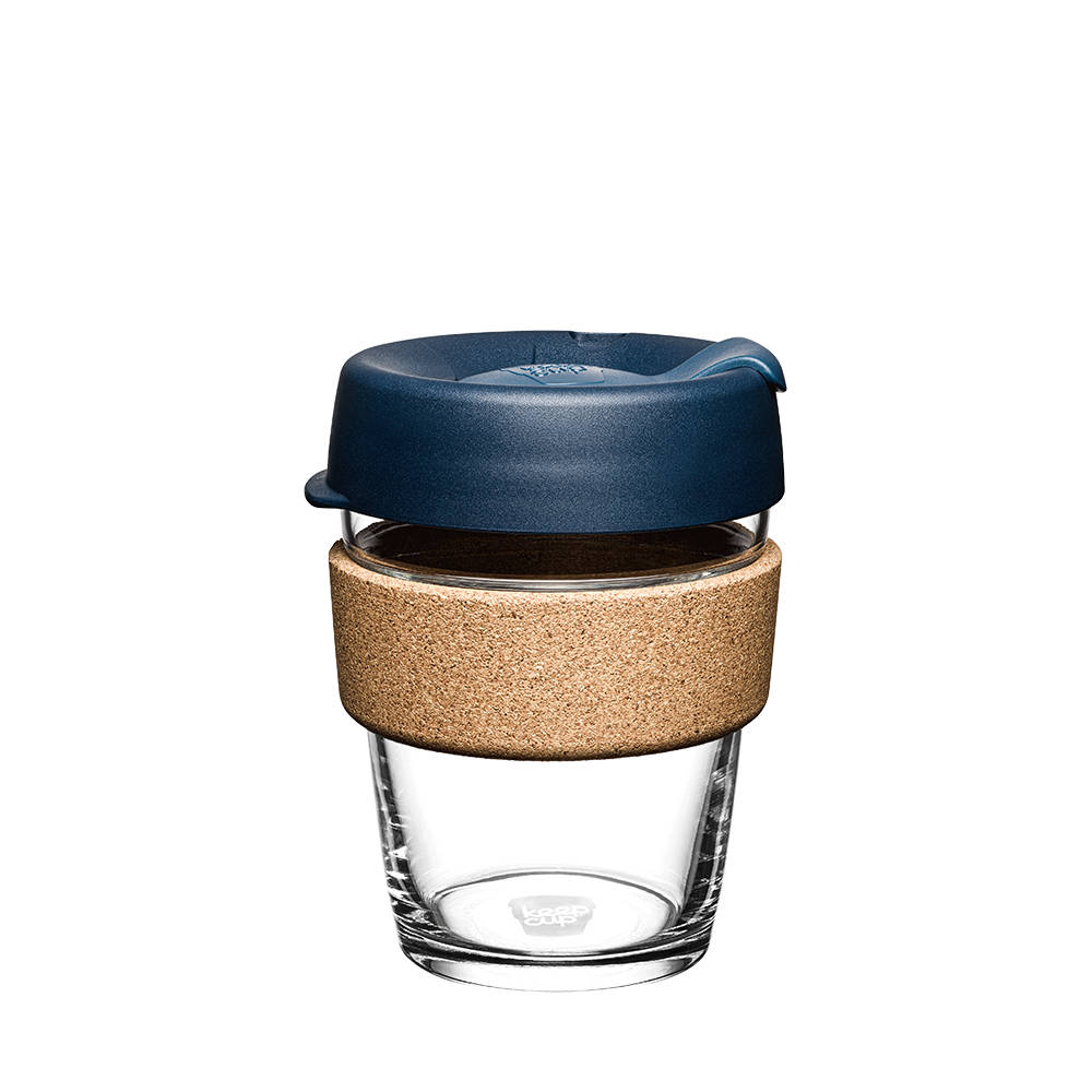 KeepCup-BREW-Cork-340ml-Deckel-Blau-Manschette-Krok-1-1