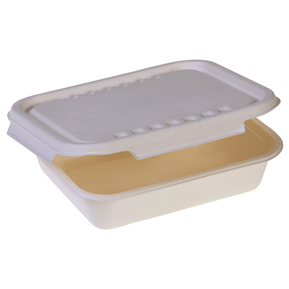 Naturesse Menüschale Zuckerrohr, 1600ml, 247x210x57mm 180 St