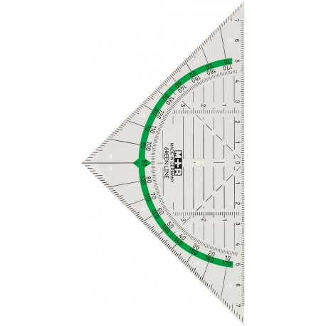 Geodreieck aus Biokunststoff