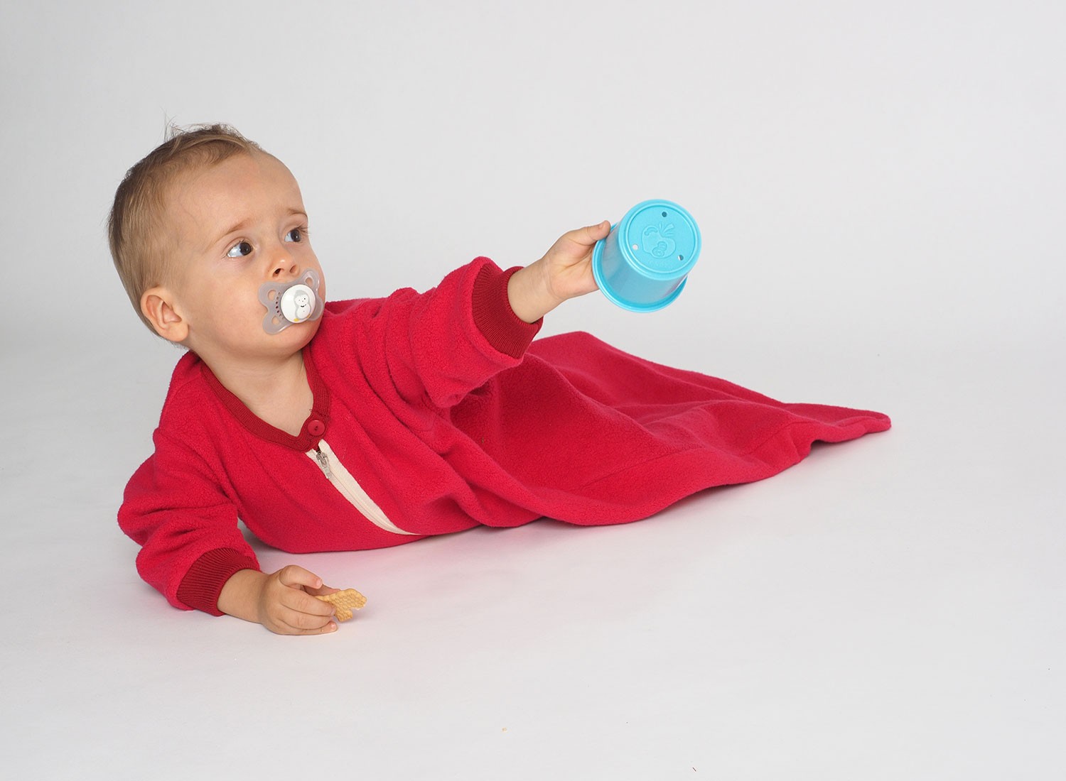 Reiff Plüschschlafsack mit langem Arm 