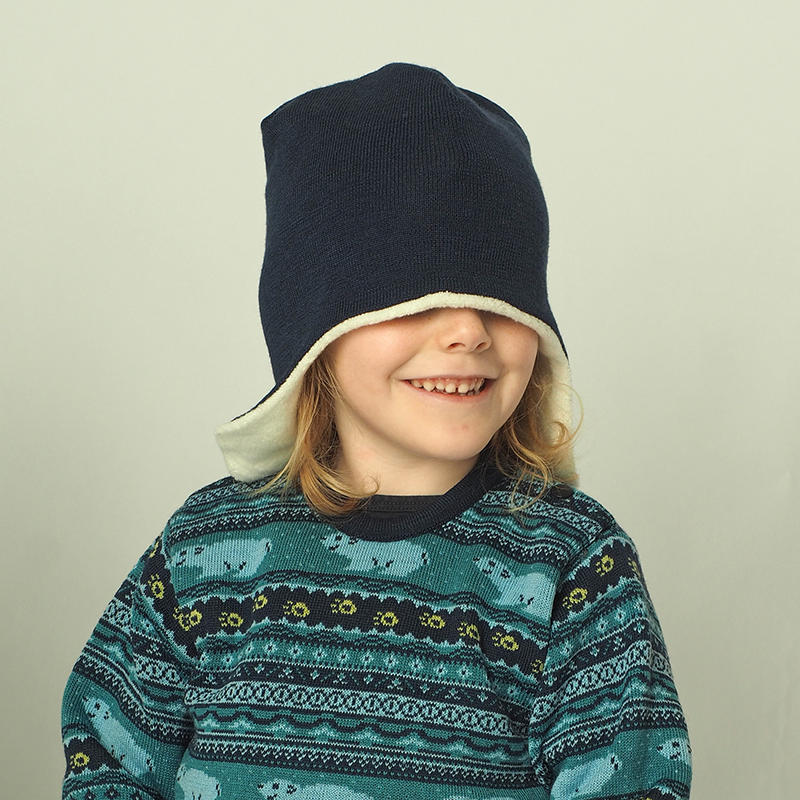 Reiff Ohrenmütze mit Baumwollplüsch