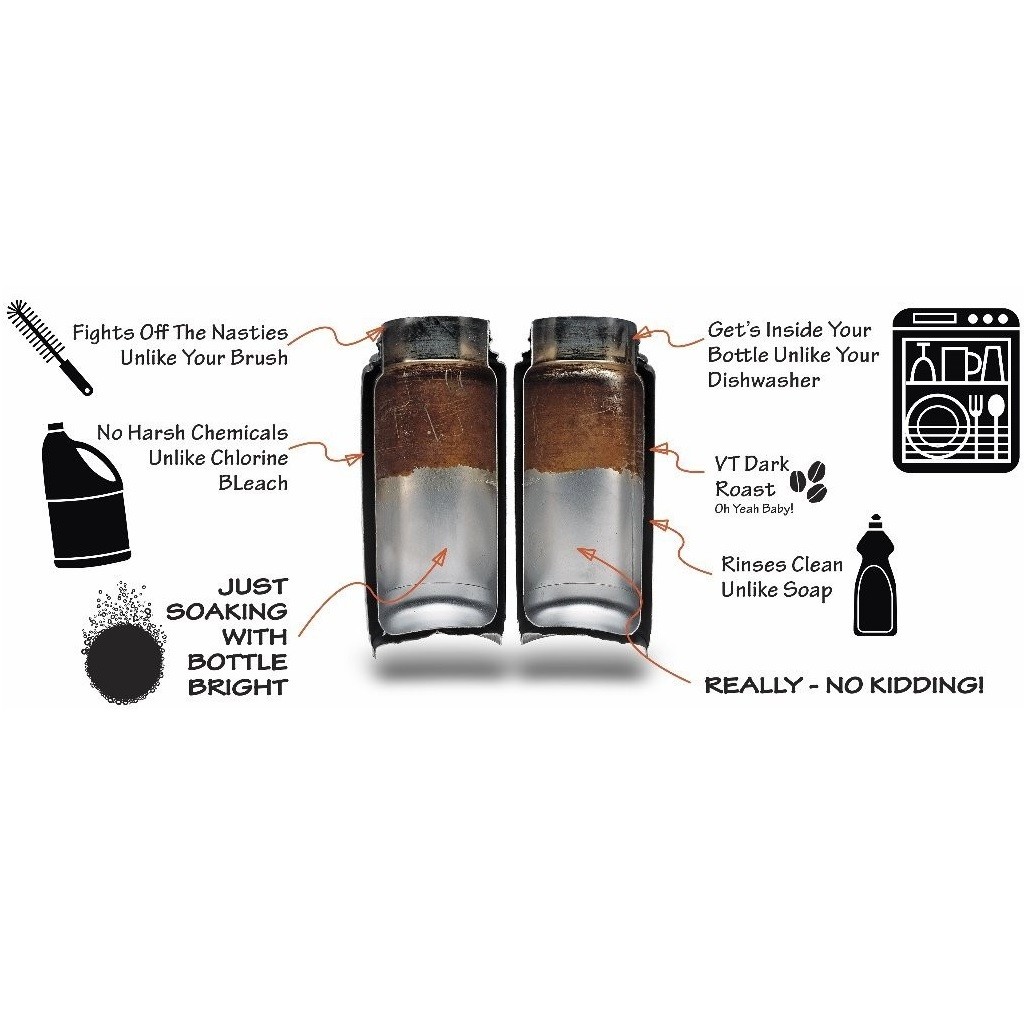 Bottle Bright Flaschenreiniger Brausetabletten