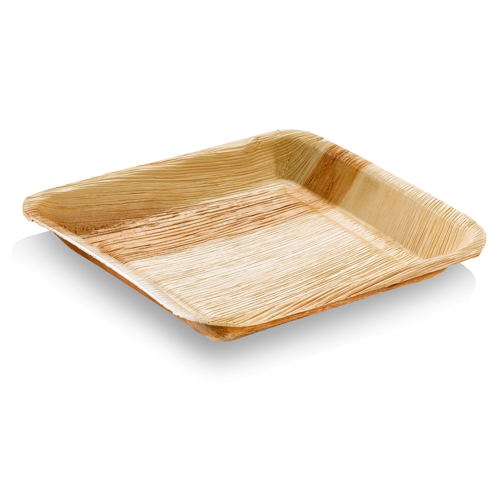 naturesse Palmblatt Teller quadratisch 24x24x3 cm