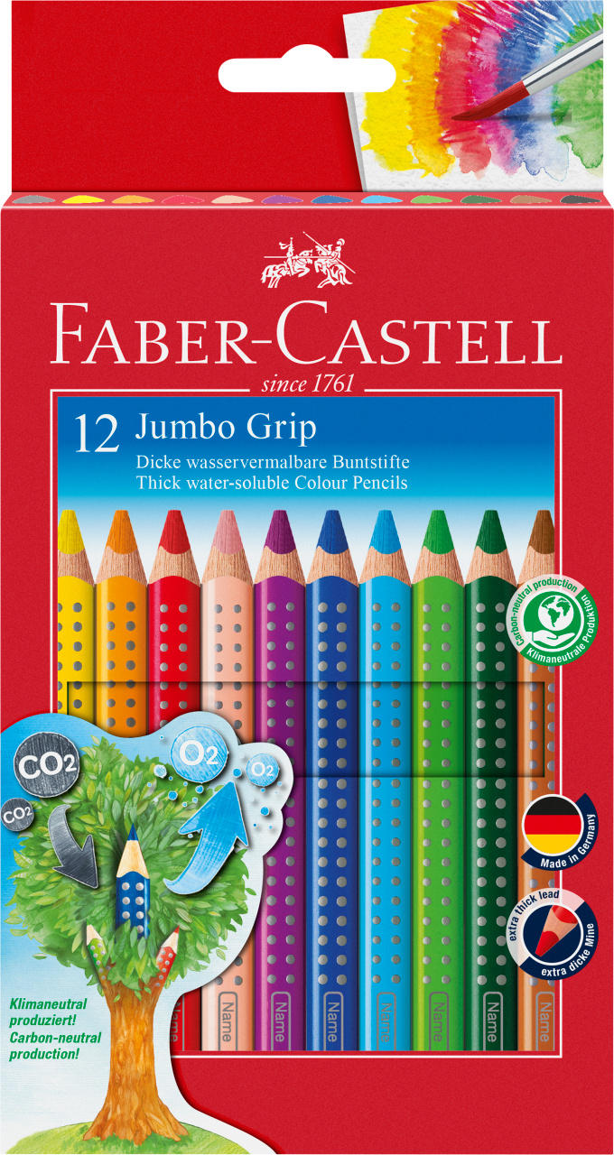 Buntstift Jumbo Grip 12er-Kartonetui