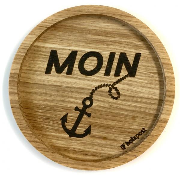 Holzpost Untersetzer zum Thema "Meer" (verschiedene Motive)