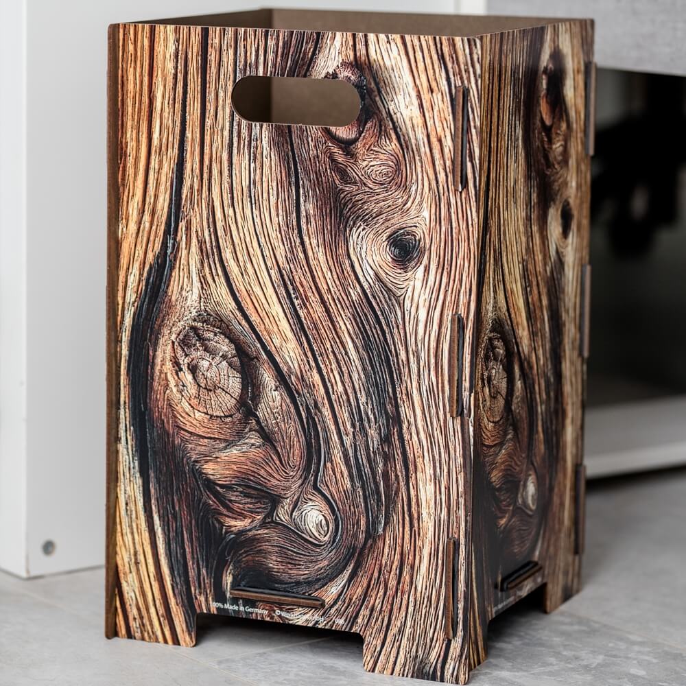 WERKHAUS Papierkorb Holzdesign