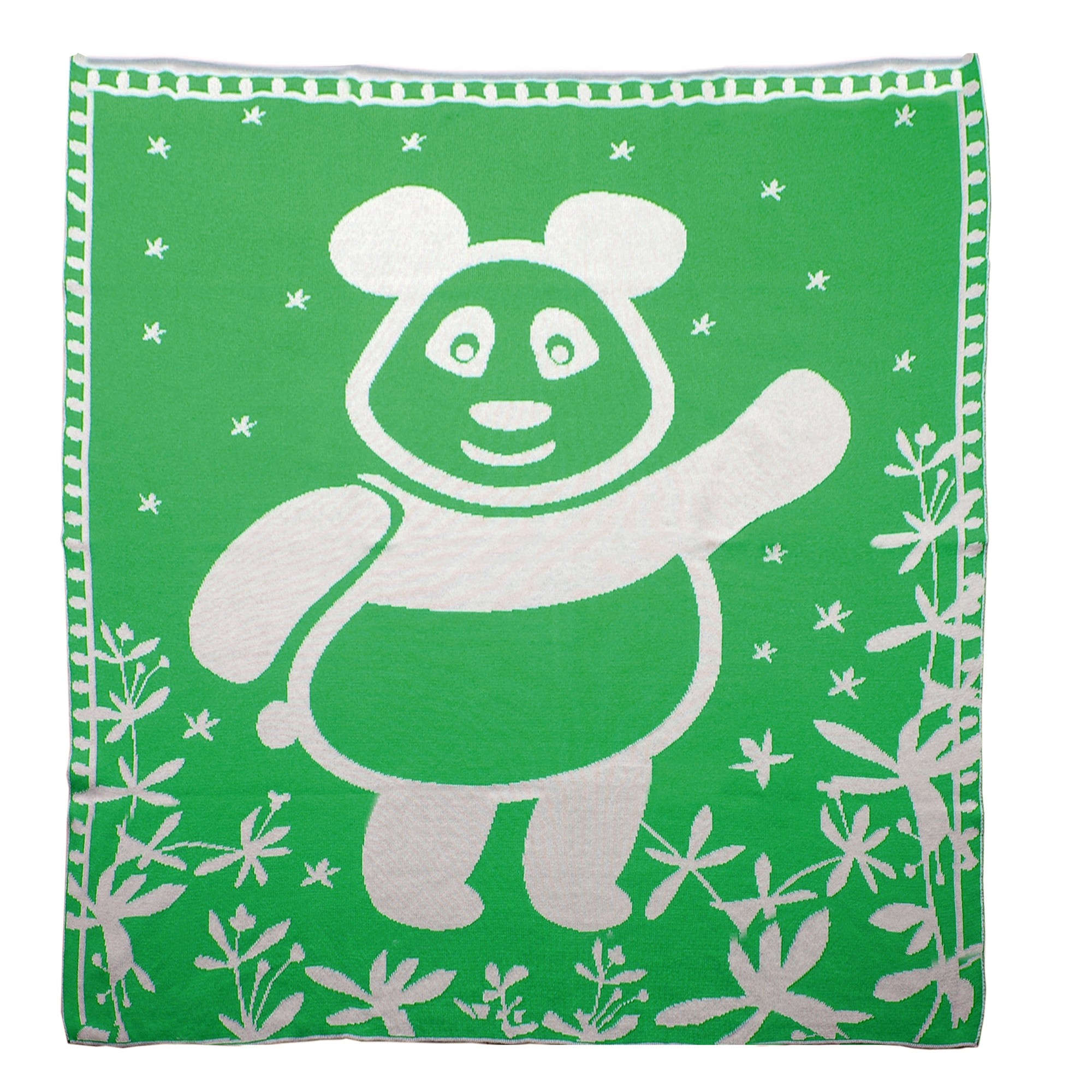 Sonnenstrick Pandabär Strick Decke