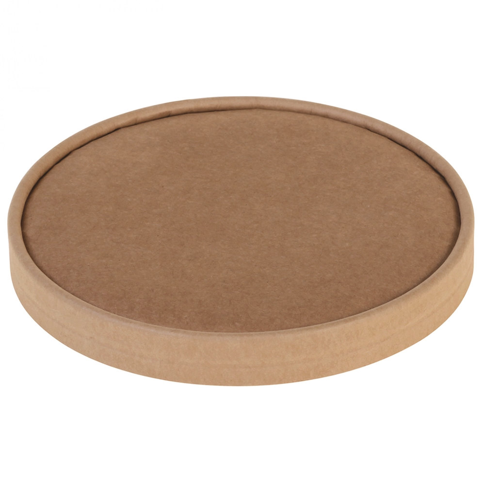 Naturesse Deckel aus Karton braun, Ø184mm 150 St