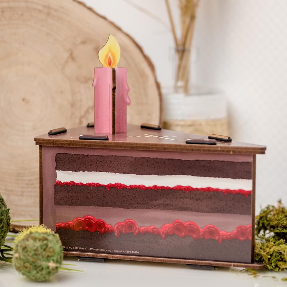Werkhaus Die süßeste Geschenkverpackung der Welt - Schokotorte