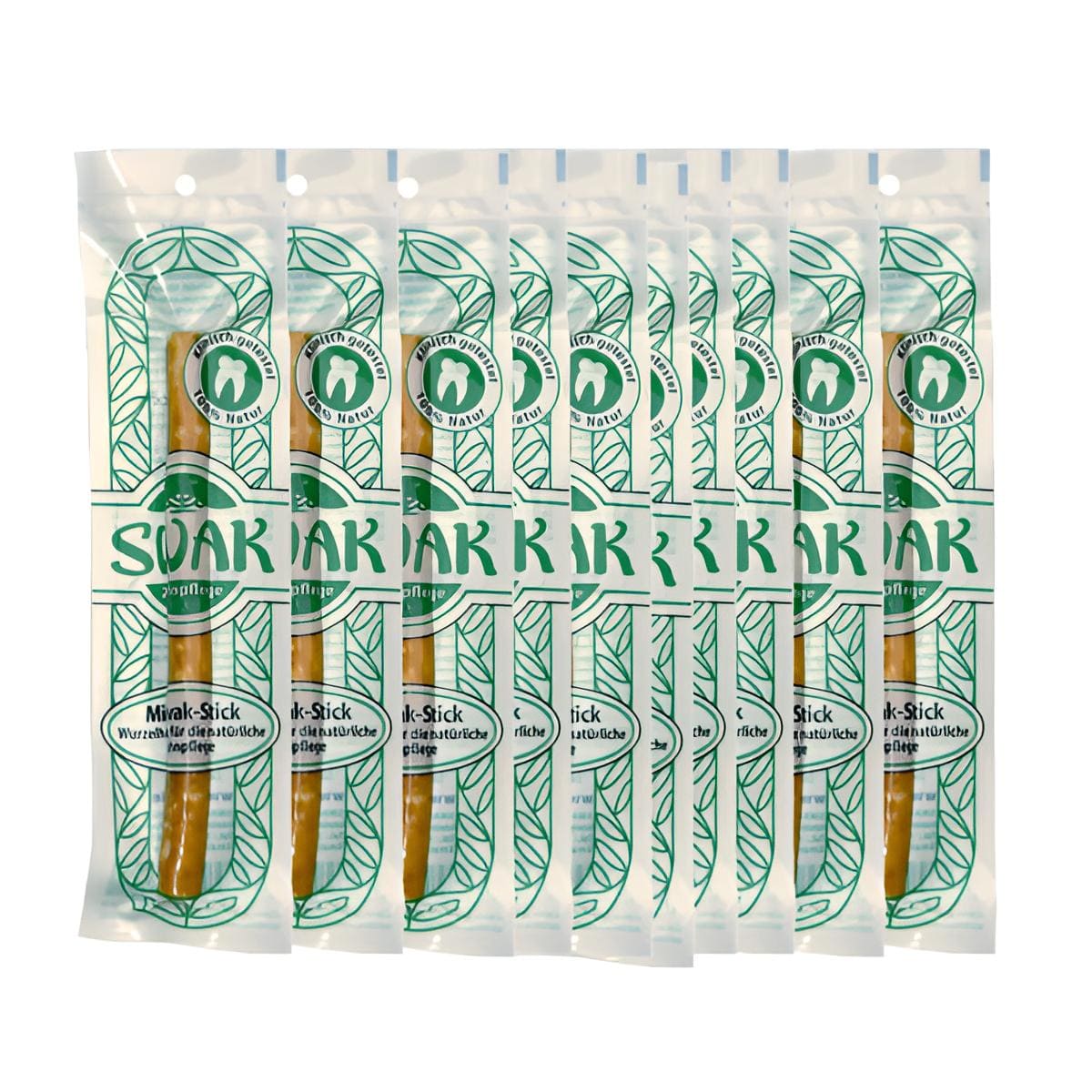 SWAK Miswak-Stick Wurzelholz 10er Set