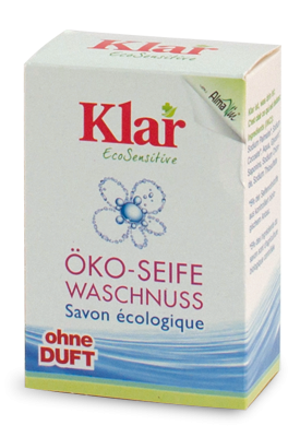 Klar Waschnuss Öko-Seife 100g