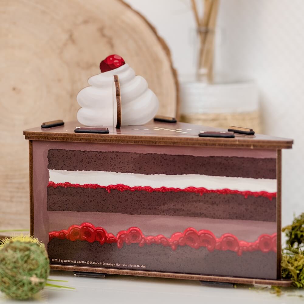 Werkhaus Die süßeste Geschenkverpackung der Welt - Schokotorte