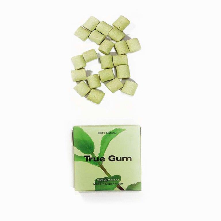 True Gum, Minze Matcha, 20g