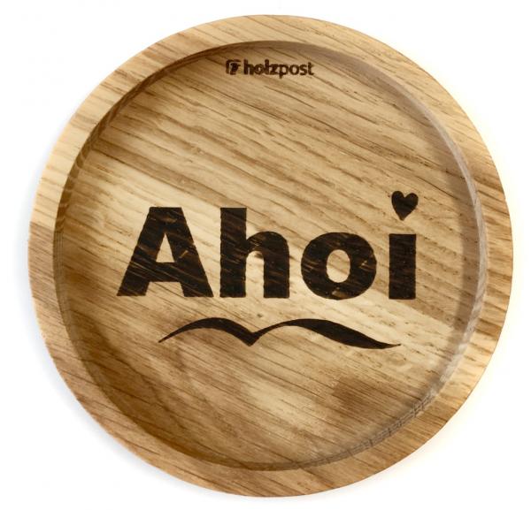 Holzpost Untersetzer zum Thema "Meer" (verschiedene Motive)