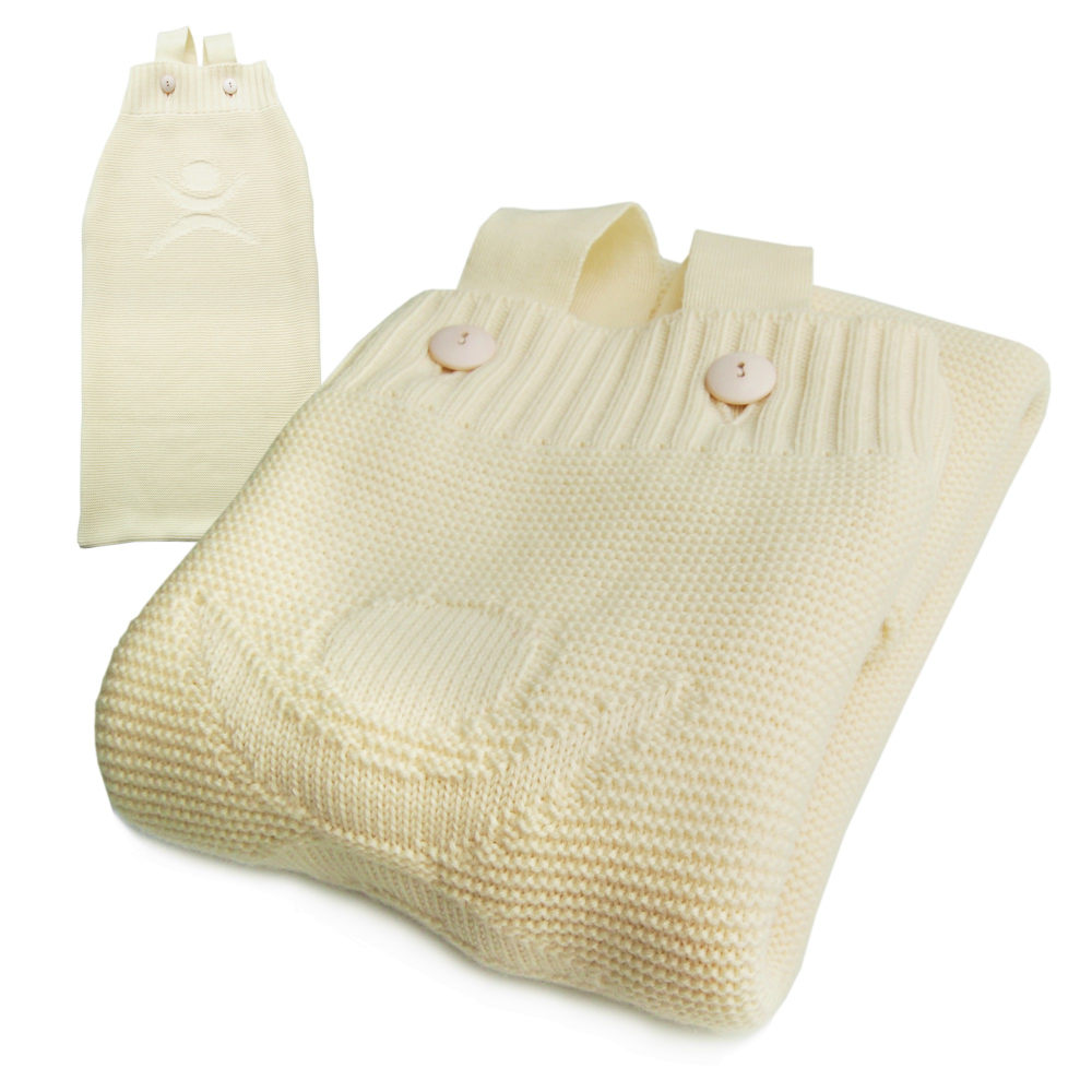 Verstellbarer Schlafsack aus Merinowolle