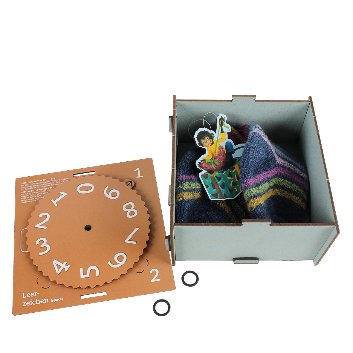 Werkhaus Wiederverwendbare Adventskalenderbox