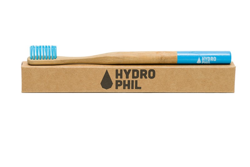 Bambus Zahnbürste Hydro Phil blau