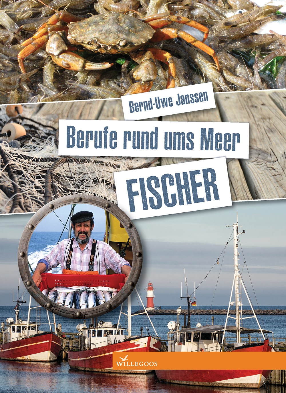 Mitmach-Buch für Kinder "Berufe rund ums Meer: Fischer"