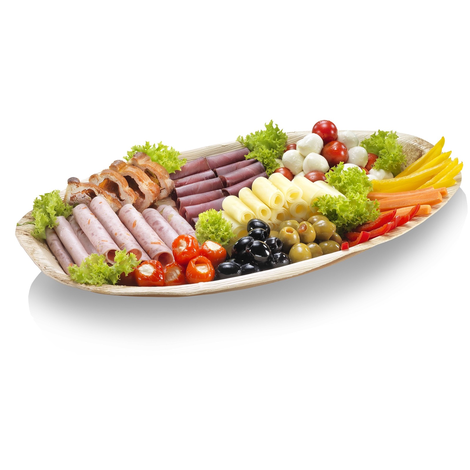 naturesse Palmblatt Platte 41,5x27,5 cm