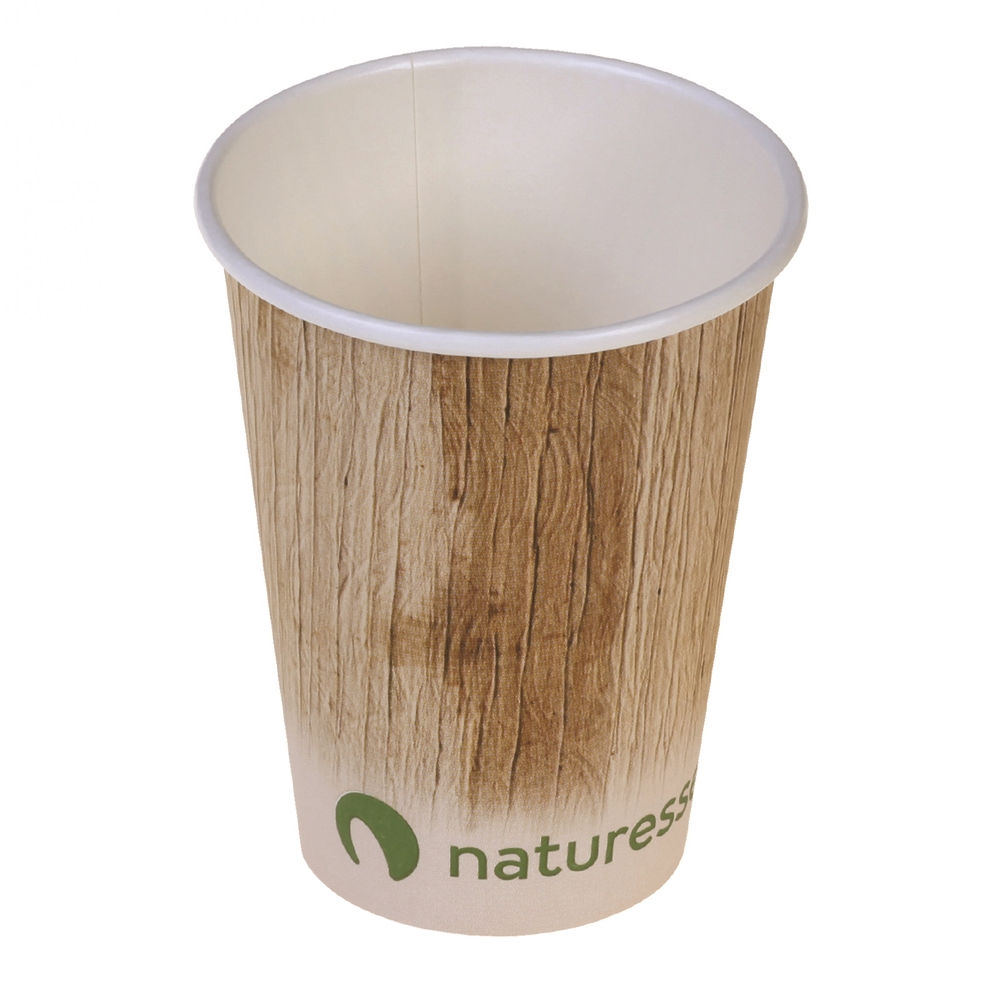 Naturesse Kaffeebecher 200 ml, Ø80mm, Palmblattdruck 1.000 St