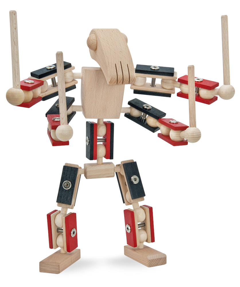 Zero Bausatz Helden aus Holz 96 Teile