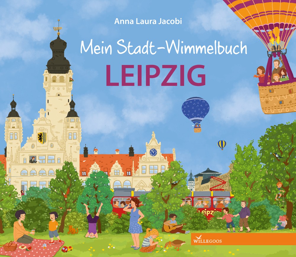 Mein kleines Stadt-Wimmelbuch "Leipzig"