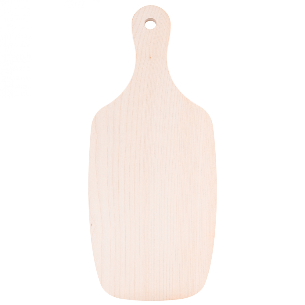 Biodora Schneidbrett Buche mit Griff 34 x 15