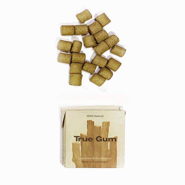 True Gum, Lakritz Eukalyptus, 20g