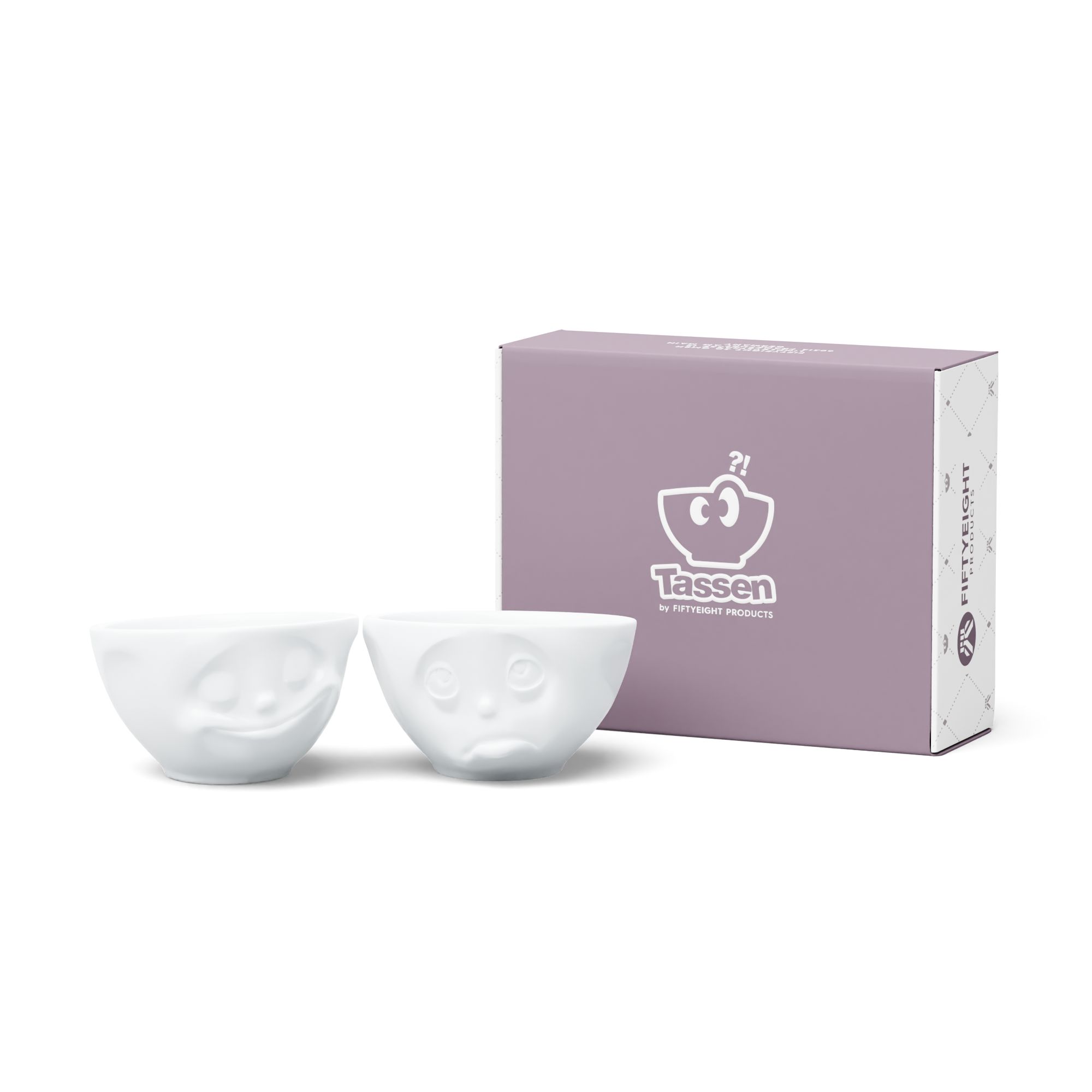 Dip-Schalen Set Glücklich und Och bitte 200ml