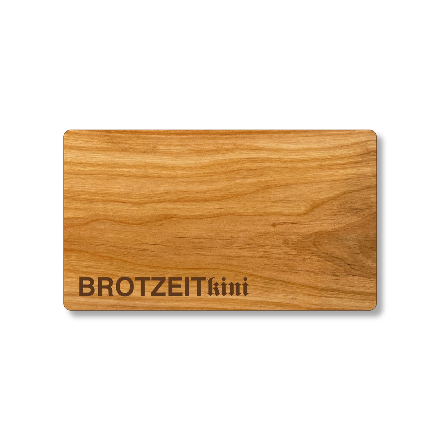 Echtholz Schneidebrett aus Holz mit Gravur