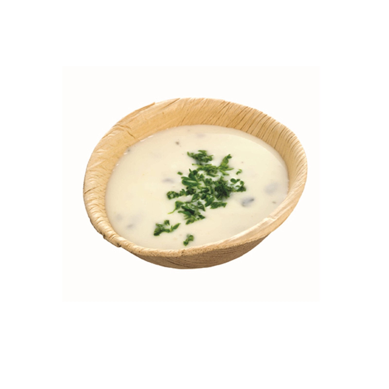 naturesse Palmblatt Dip Schälchen rund, Ø12cm, ca. 140 ml