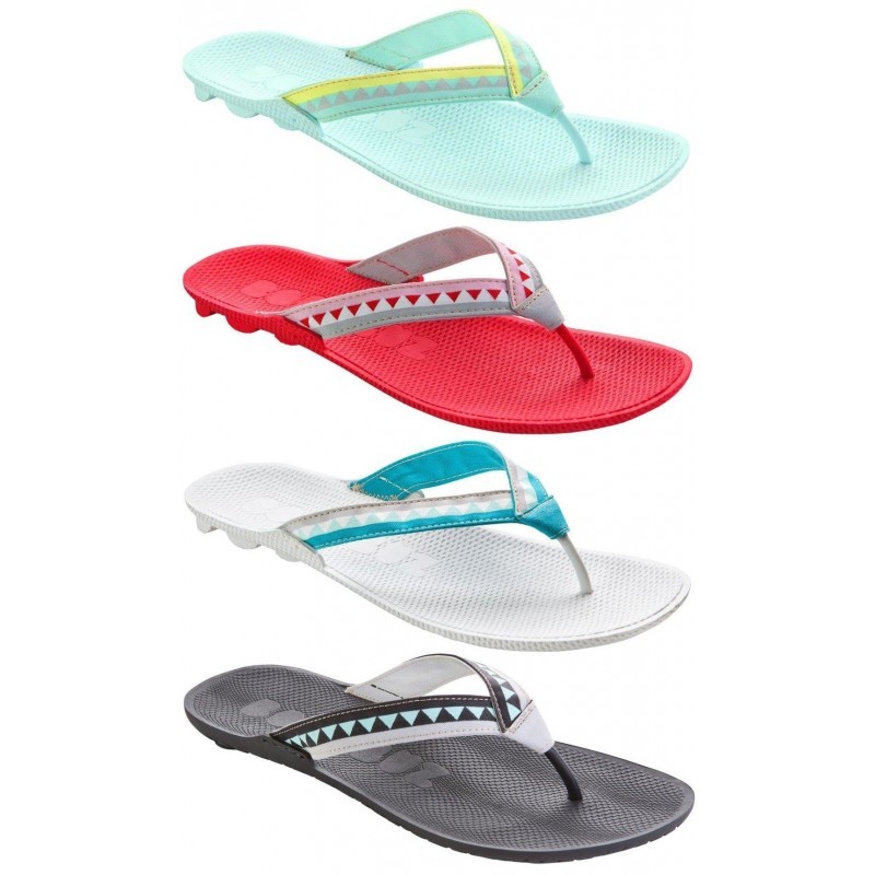 Boombuz Damen Lolla half dressed Vegan Badeschuh