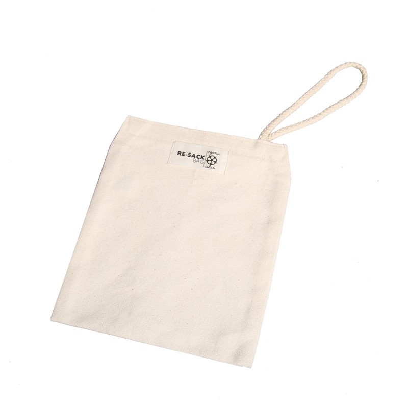 Re-Sack Baumwollsack mit Klettverschluss / Canvas Sack