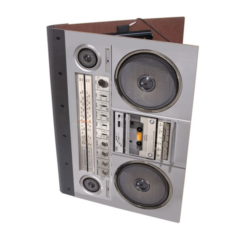 WERKHAUS Klemmmappe Ghettoblaster