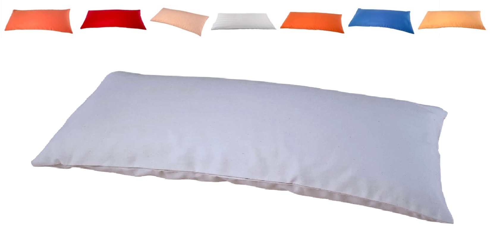 Speltex Kissenbezug 40x80 aus Bio-Baumwolle