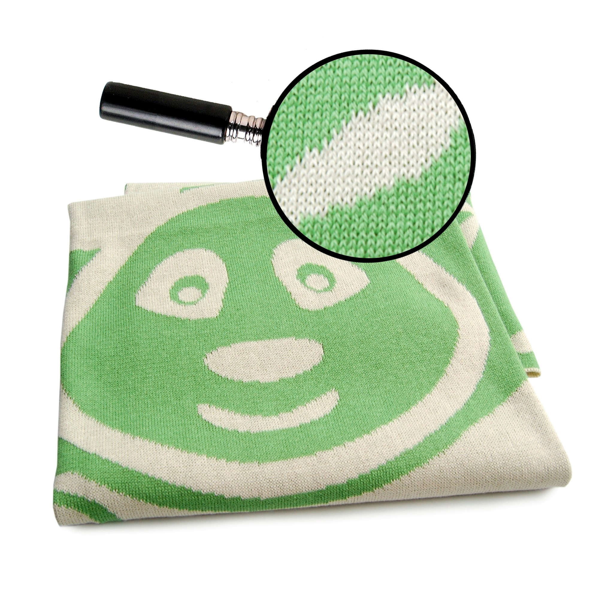 Sonnenstrick Pandabär Strick Decke