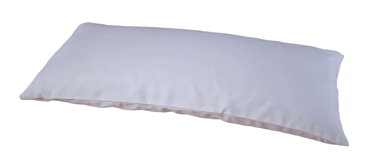 Speltex Kissenbezug 40x80 aus Bio-Baumwolle - Naturweiß