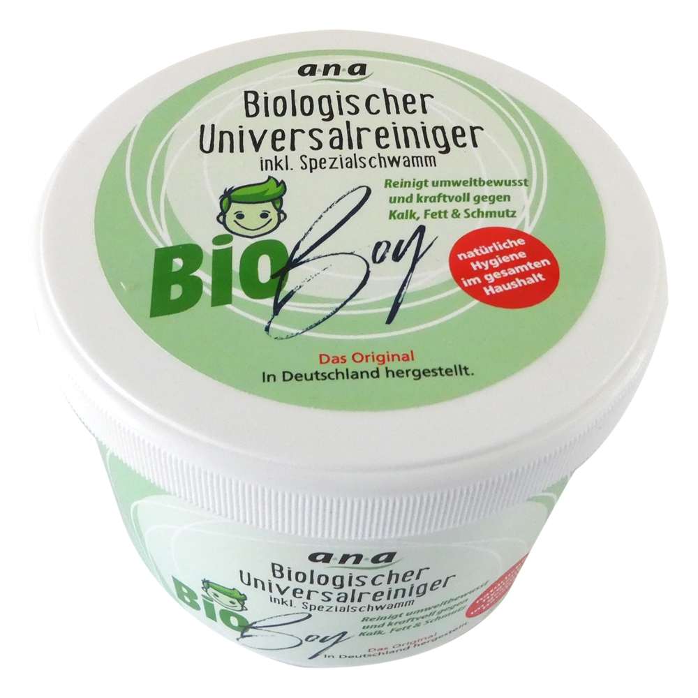 BioBoy biologischer Universalreiniger (350g) + Spezialschwamm