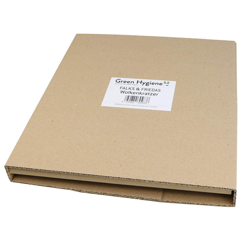 Green Hygiene Falthandtuchspender "Wolkenkratzer" (für Papiertücher FALK & FRIEDA)