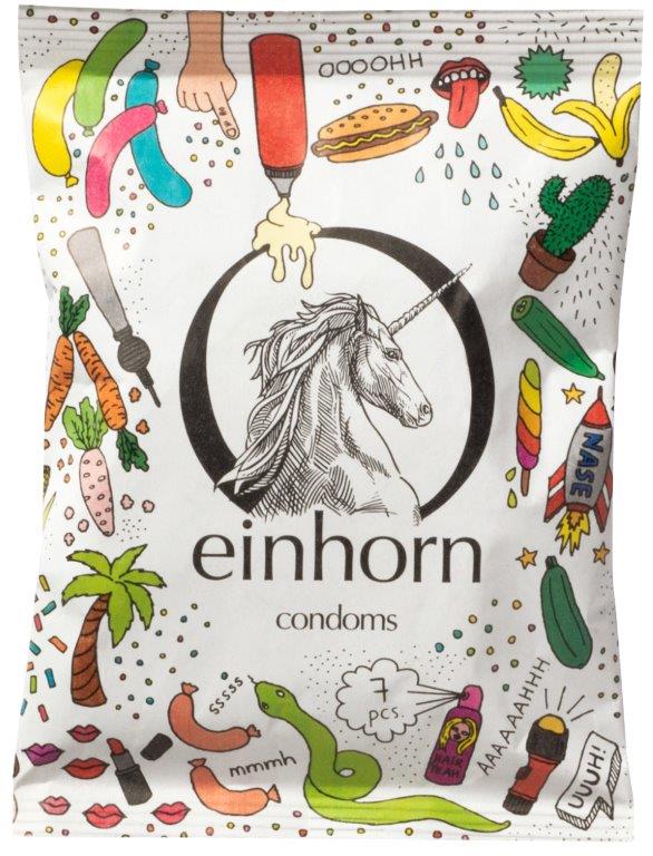 Einhorn Kondome UUUH! Penisgegenstände